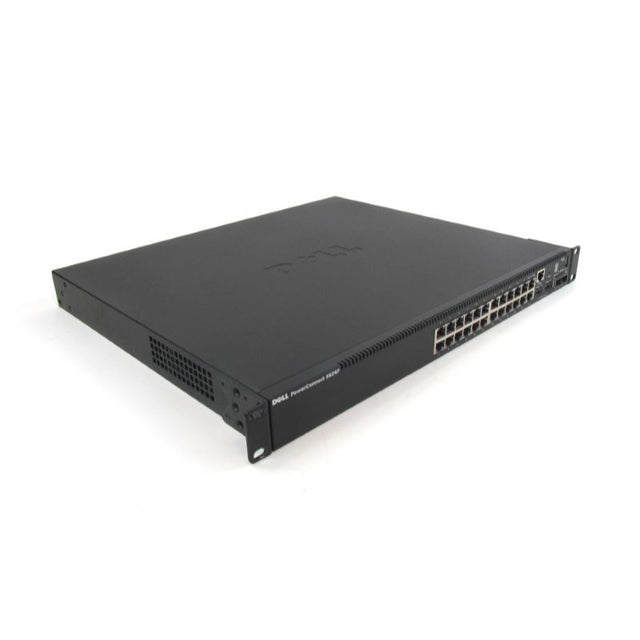 8PY35 - Dell PowerConnect 5500 Series 5524P 24 x Ports PoE x 10/100/1000Base-T + 2 x Ports SFP+ Layer3 Managed 1U Rack-Mountable Gigabit Ethernet Stackable Network Switch