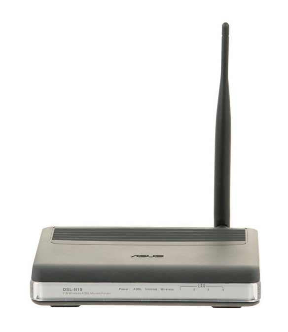 90-IG1K002M00-3PA0 ASUS DSL 802.11b/g/n Wireless Router (Refurbished)