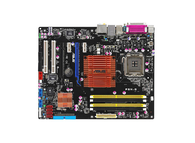 90-MIB3B0-G0AAY00Z - Asus Nvidia nForce 750i SLI DDR2 4-Slot ATX (Motherboard) Socket LGA775