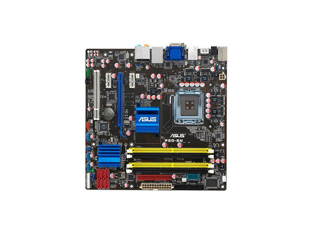 90-MIB4M0-GOEAY00Z - ASUS Asus P5Q-EM Motherboard S775 Intel G45 mATX RAID SATA Gigabit LA