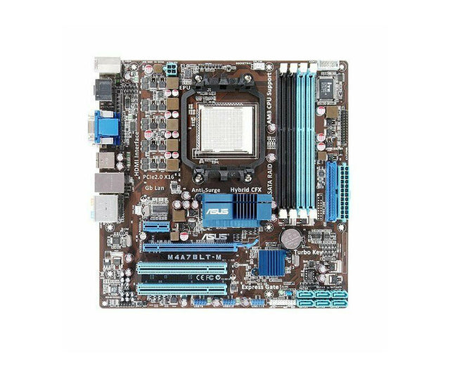 90-MIBBJ0-G0EAY00Z - ASUS M4A78LT-M AMD 760G Phenom II/Athlon II/Sempron 100 Series Processors Support Socket AM3 micro-ATX Motherboard