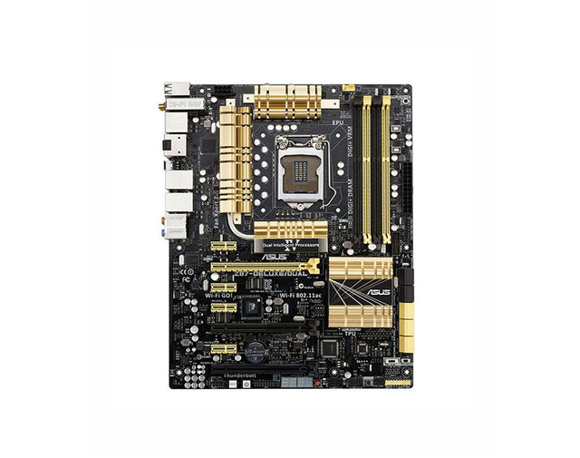 90MB0FA0-M0EAY5 - Asus Z87-DELUXE/DUAL Socket LGA1150 Intel Z87 Chipset ATX System Board (Motherboard) Supports Core i7 / i5 / i3 / Pentium / Celeron Series DDR3 4x DIMM