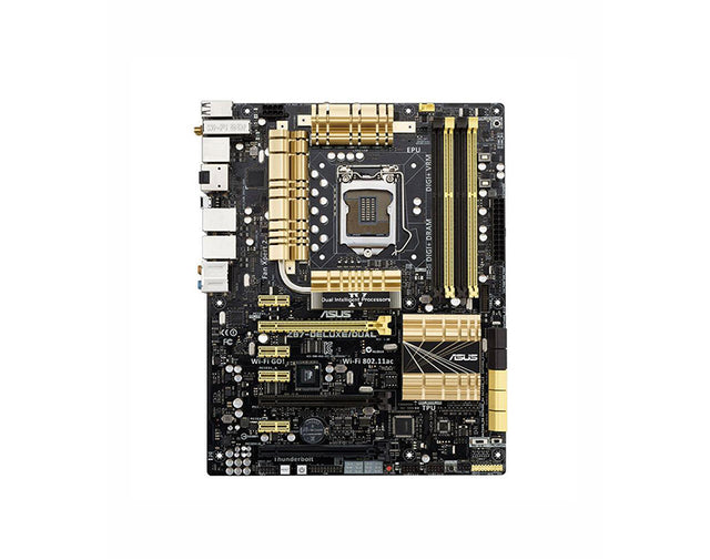 Z87-DELUXE/DUAL Socket LGA1150 Intel Z87 Chipset ATX System Board Motherboard Supports Core i7 / i5 / i3 / Pentium / Celeron Series DDR3 4x DIMM