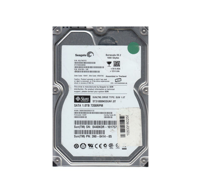 1TB 7200RPM SATA 3Gb/s 32MB Cache 3.5-Inch Hard Drive