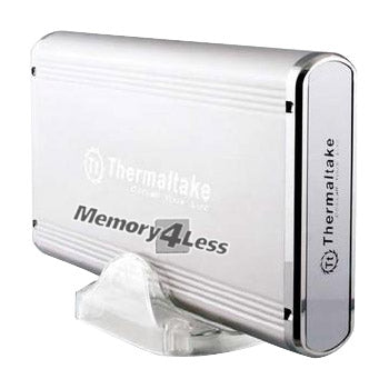 A2395 Thermaltake 3.5-inch Silver River DUO IDE/SATA Enclosure (Silver)