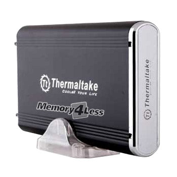 A2396 Thermaltake 3.5-inch Silver River DUO IDE/SATA Enclosure (Black)