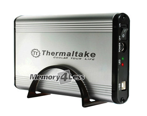 A2398 Thermaltake 3.5-inch USB 2.0 Aluminum HDD Enclosure (Supports All 3.5-inch IDE Hard Disk Drives)