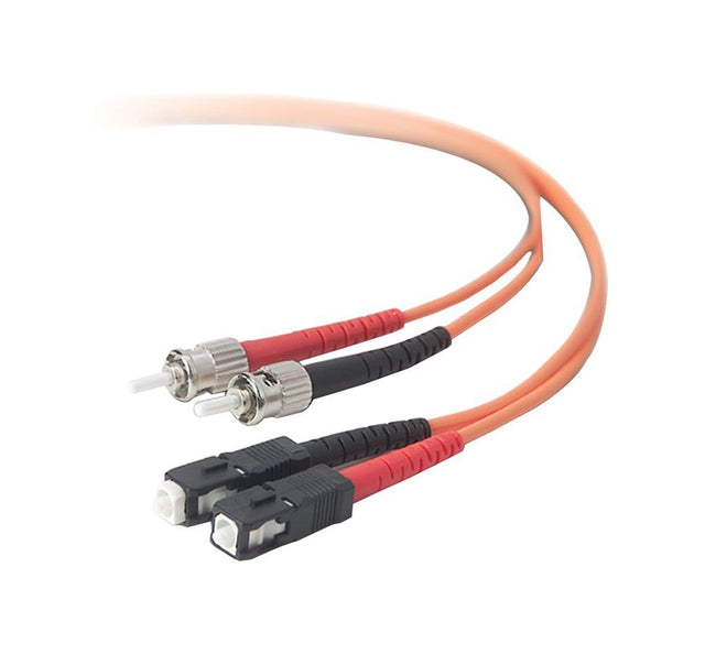 A2F20207-30 Belkin Patch Cable ST Multimode (Male) SC Multimode (Male) 30ft Fiber Optic Orange