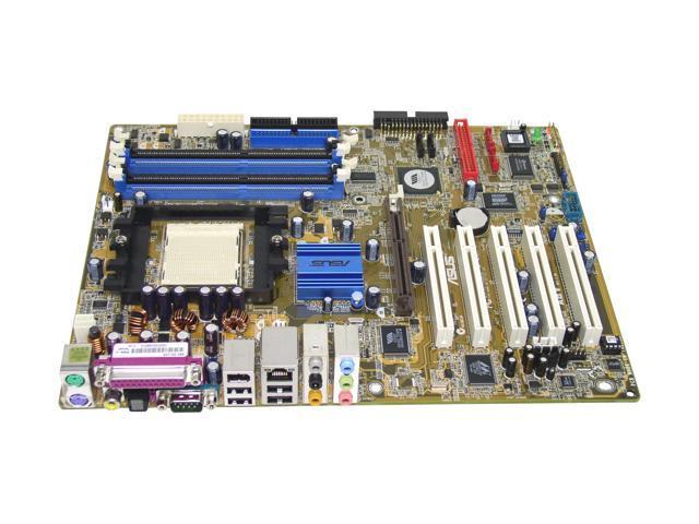 A8V-DELUXE ASUS A8V DELUXE Socket 939 VIA K8T800 Pro + VT8237 Chipset AMD Athlon 64 Processors Support DDR 4x DIMM 4x SATA 1.5Gb/s ATX Motherboard (Refurbished)