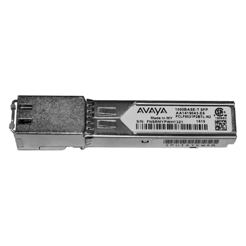 AA1419043-E6 Avaya 1000BASE-T SFP Copper RJ-45 100m Transceiver