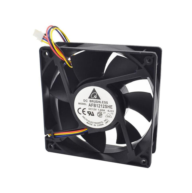 AFB1212SHE8 Delta Fan Afb1212she 120x38mm Dell P/N:5w190 Dv12v 1.60a