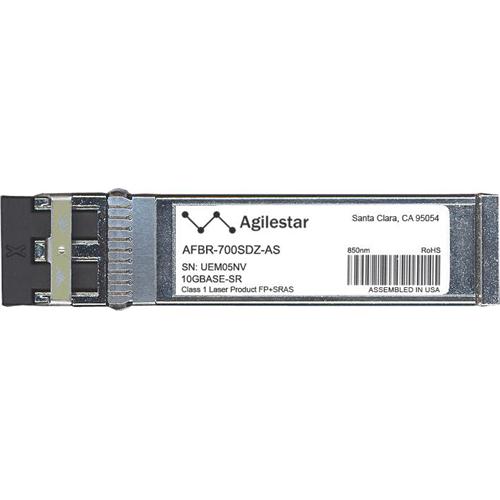 AFBR-700SDZ-AS Agilestar 10Gbps 10GBase-SR Multi-mode Fiber 300m 850nm Duplex LC Connector SFP+ Transceiver Module for Avago Compatible