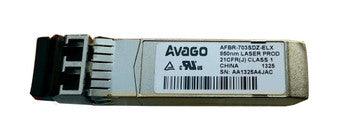 Avago - AFBR-703SDZ-ELX - Dell 10Gbps 10GBase-SR Multi-mode Fiber 300m 850nm LC Connector SFP+ Transceiver Module