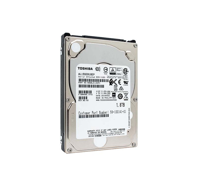 1.8TB 10000RPM SAS 12Gb/s 128MB Cache 2.5-Inch Hard Drive