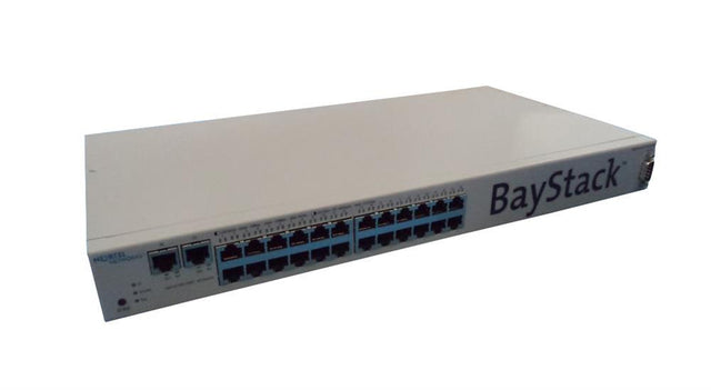 AL2012C46-E5 Nortel Fast Ethernet Switch 325-24G 24 Ports RJ-45 EN Fast EN 10Base-T 100Base-TX + 2x10/100/1000Base-T(uplink) 1U (Refurbished)