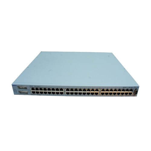 AL2012D52 Nortel Baystack 470-48T-PWR 48 x Ports 10/100Base-TX + 2 x GBIC Ports Layer 2 Managed Fast Ethernet Network Switch