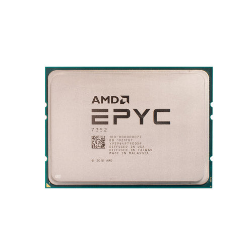 100-100000077WOF AMD EPYC 7352 24-Core 2.3GHz Socket SP3 128 MB L3 Cache Processor