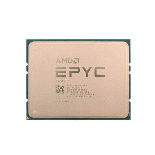 100-000000048 AMD EPYC 7402P 24-Core 2.8GHz Socket SP3 128 MB L3 Cache Processor