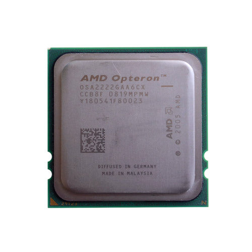 OSA2222GAA6CX AMD Opteron 2222 Dual-Core 3.00GHz 2MB L2 Cache Socket F Processor