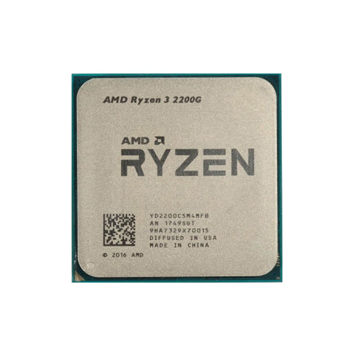 YD2200C5FBBOX AMD Ryzen 3 2200G Quad-Core 3.5GHz 4MB L3 Cache Socket AM4 Processor