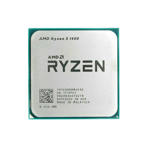 YD1400BBAEBOX AMD Ryzen 5 1400 Quad-Core 3.2GHz 8MB L3 Cache Socket AM4 Processor