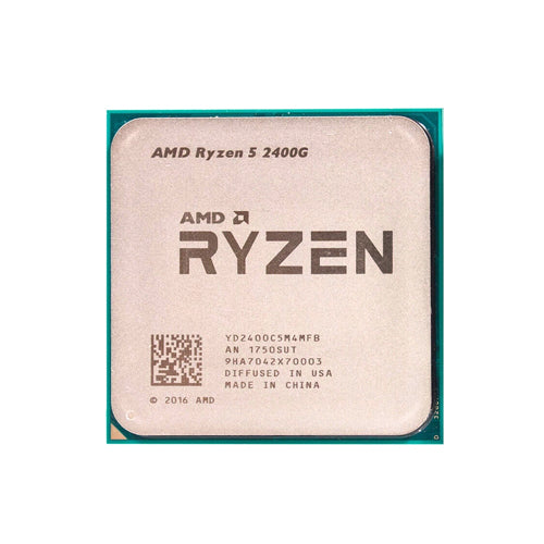 YD2400C5FBBOX AMD Ryzen 5 2400G Quad-Core 3.6GHz 4MB L3 Cache Socket AM4 Processor