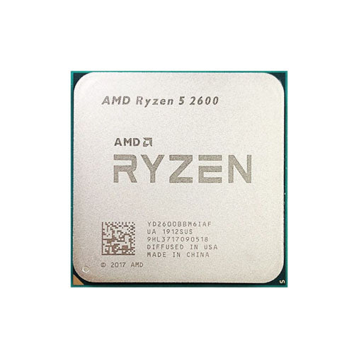 YD2600BBM6IAF AMD Ryzen 5 2600 6-Core 3.4GHz 16MB L3 Cache Socket AM4 Processor