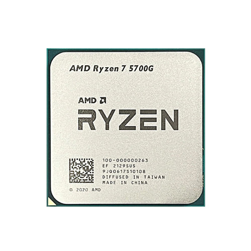 100-100000263BOX AMD Ryzen 7 5700G 8-Core 3.8GHz 16MB L3 Cache Socket AM4 Processor