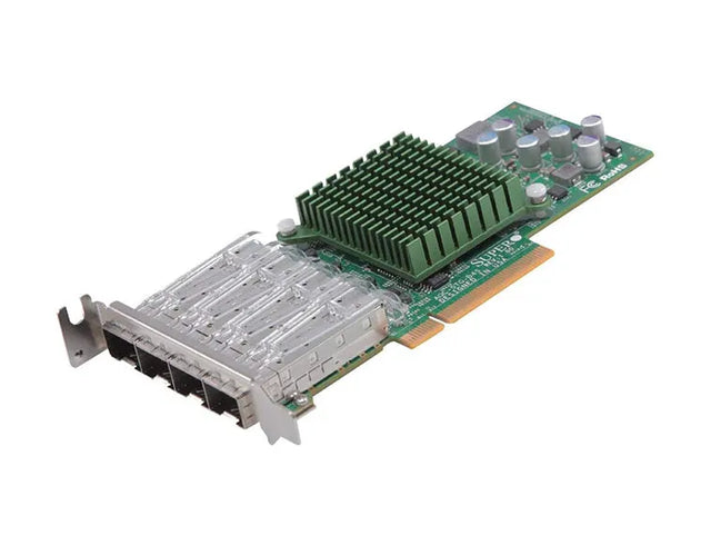 AOC-STG-B4S - Supermicro 4 x SFP+ Ports 10GBase-T PCI-Express 10 Gigabit Ethernet Adapter Card