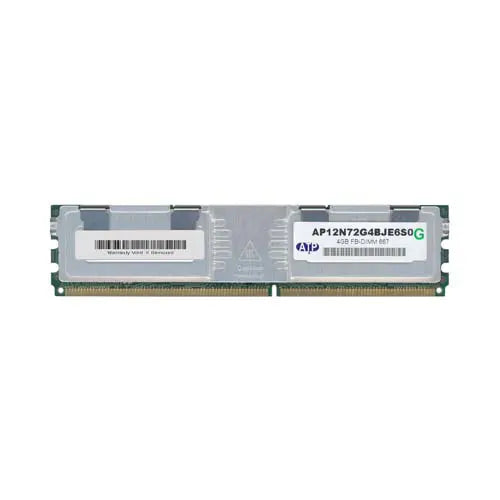 AP12N72G4BJE6S0 - ATP 4GB DDR2-667MHz PC2-5300 ECC Fully Buffered CL5 240-Pin DIMM 1.8V Dual Rank Memory Module