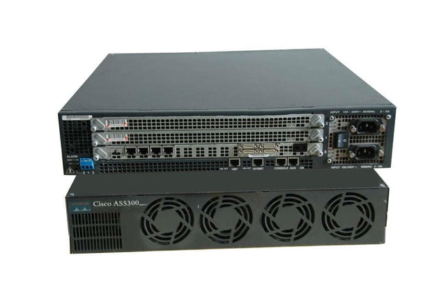 AS5301 Cisco S5301 Universal Access Server Remote Access Server 3 Enhanced ISDN Fast Ethernet (Refurbished)