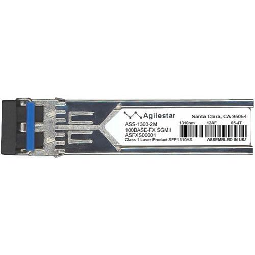 ASS-1303-2M Agilestar 100Mbps 100Base-FX Multi-mode Fiber 2km 1310nm LC Connector SFP Transceiver Module