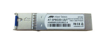 Allied Telesis - AT-SPBD20-13/I - 20km Bidirectional 1Gbps 100m SC SFP TX1310nm Transceiver Module