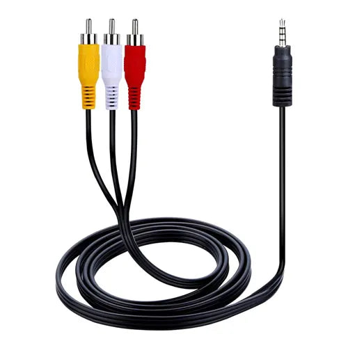 MU6MMRCA StarTech 6ft Stereo Audio Cable 3.5mm Male to 2x RCA Male