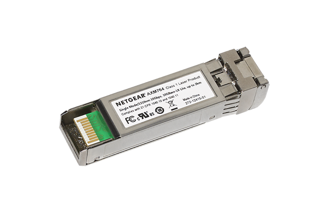 AXM764 - Netgear ProSafe 9/125Ã¦m 10GBase-LR Single-mode SFP+ Transceiver for M5300, M6100, M7100 and M7300 series