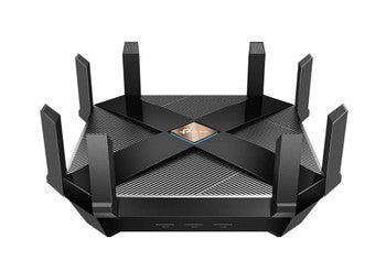 TP-Link - Archer AX6000 - TP-Link - Wi-Fi 6 IEEE 802.11ax Ethernet Wireless Router - Dual Band - Wireless Router - 8-Stream WiFi Router - 2.5G WAN Port - 8 Gigabit LAN Ports - MU-MIMO - 1.8GHz Quad-Core CPU