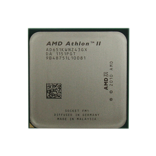 AD651KWNZ43GX AMD Athlon II X4 651K Quad-Core 3GHz 4MB L2 Cache Socket FM1 Processor