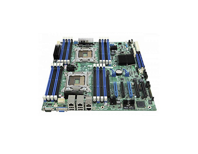 BBS2600JFF - Intel S2600JFF Socket R LGA2011 Intel C602 Chipset Custom System Board (Motherboard) Supports 2x Xeon E5-2600 Series DDR3 8x DIMM