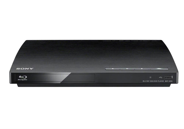 BDP-S185 Sony Blu-ray Disc Smart Networked Player Ethernet Streams Internet Media Black (Refurbished)