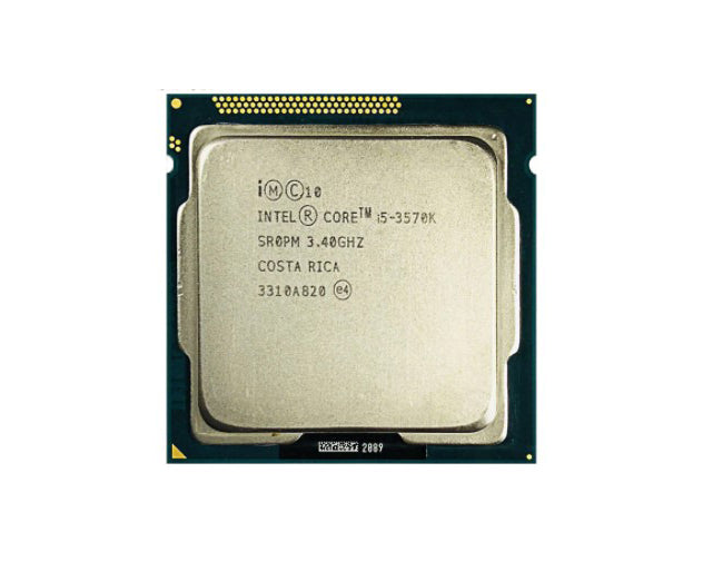 Core i5-3570K Quad Core 3.40GHz 5.00GT/s DMI 6MB L3 Cache Socket FCLGA1155 Processor