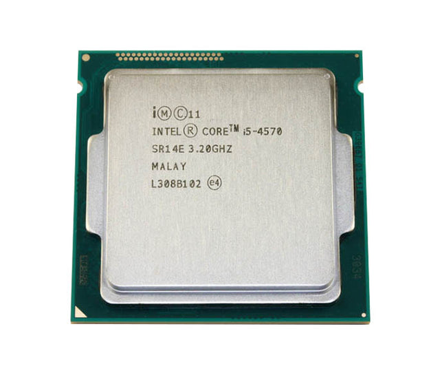 3.20GHz 5.00GT/s DMI2 6MB L3 Cache Intel Core i5-4570 Quad Core Processor