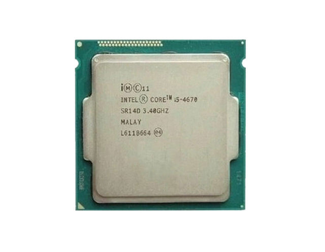 3.40GHz 5.00GT/s DMI2 6MB L3 Cache Socket FCLGA1150 Intel Core i5-4670K Quad-core 4 Core Processor