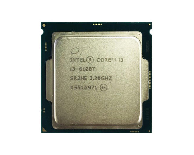 Core i3-6100T 2-Core 3.20GHz 8GT/s DMI3 3MB L3 Cache Socket LGA1151 Processor