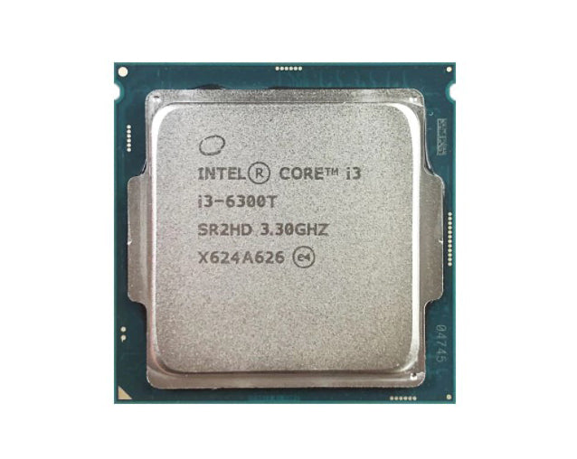 Core i3-6300T 2-Core 3.30GHz 8GT/s DMI3 4MB SmartCache Socket FCLGA1151 Processor