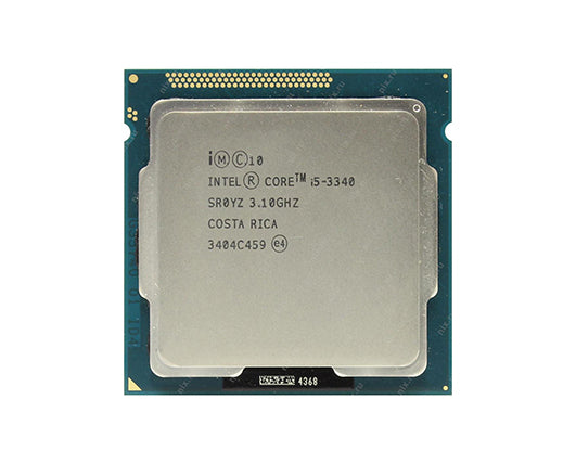 Core i5-3340 Quad Core 3.10GHz 5.00GT/s DMI 6MB L3 Cache Socket FCLGA1155 Desktop Processor