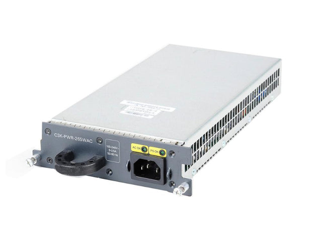 265-Watts 100-240V AC 5-2.5A 50-60Hz Power Supply for Catalyst 3750