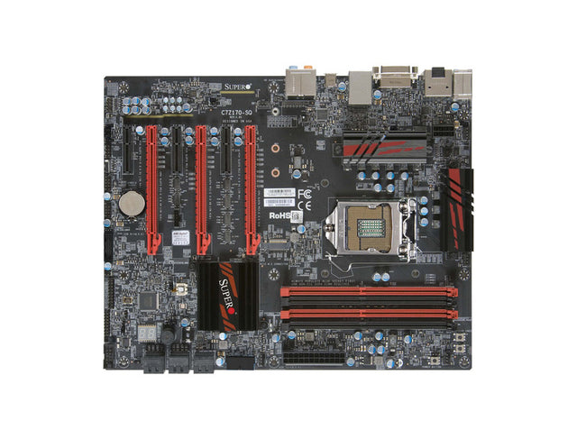 C7Z170-SQ-O - Supermicro LGA1151/ Intel Z170/ DDR4/ SATA3/USB3.1/ M.2/ A/GbE/ ATX Motherboard