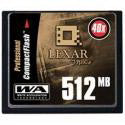 CF51240380 Lexar 512MB 40x CompactFlash (CF) Memory Card