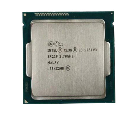 Intel Xeon Quad Core E3-1281v3 3.7GHz 8MB L3 Cache 5GT/s Dmi2 Speed Socket FCLGA1150 22nm 82w Processor