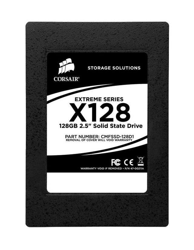 CMFSSD-128D1 Corsair Extreme X128 Series 128GB MLC SATA 3Gbps 2.5-inch Internal Solid State Drive (SSD)